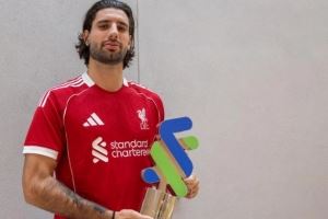 力压新援埃基蒂克！官方：索博斯洛伊荣膺利物浦八月份最佳球员奖